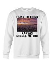 Kansas Misses Me Too Crewneck Sweatshirt tile