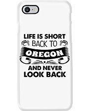 Back To Oregon Phone Case tile