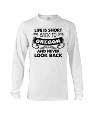 Back To Oregon Long Sleeve Tee tile
