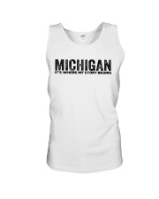 Michigan - My Story Begins Unisex Tank tile