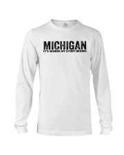 Michigan - My Story Begins Long Sleeve Tee tile