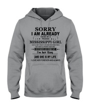 Taken By A Freaking - Mississippi Girl Hooded Sweatshirt front
