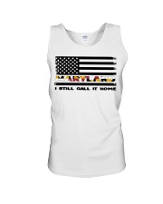 Flag Maryland- Call It Home Unisex Tank tile