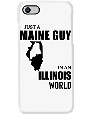 MAINE GUY IN ILLINOIS Phone Case tile