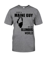 MAINE GUY IN ILLINOIS Classic T-Shirt front