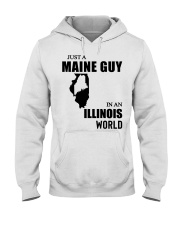 MAINE GUY IN ILLINOIS Hooded Sweatshirt tile