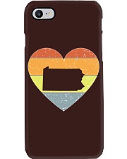 Pennsylvania - Heart Vintage Phone Case tile