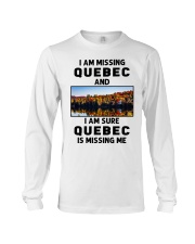I Am Missing Quebec Long Sleeve Tee tile