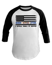 Flag Minnesota- Call It Home Baseball Tee tile