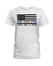 Flag Minnesota- Call It Home Ladies T-Shirt tile