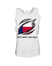 Don't Forget Your Roots - Texas Unisex Tank tile