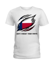 Don't Forget Your Roots - Texas Ladies T-Shirt tile