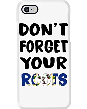 Connecticut Flag Don't Forget Your Roots Phone Case tile