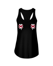 Alabama Flag - Four Leaf Clover Ladies Flowy Tank tile