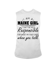 Maine girl can't be held responsible Sleeveless Tee tile