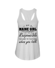 Maine girl can't be held responsible Ladies Flowy Tank tile