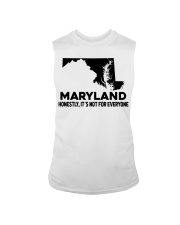 Maryland It's Not For Everyone Sleeveless Tee tile