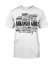 Arkansas girl cities Classic T-Shirt tile