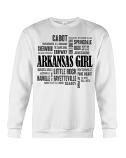 Arkansas girl cities Crewneck Sweatshirt tile