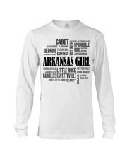 Arkansas girl cities Long Sleeve Tee tile