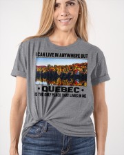 Quebec Only Place Lives In Me Classic T-Shirt apparel-classic-tshirt-lifestyle-front-101