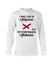 Began In Alabama - Live In Arkansas Long Sleeve Tee tile