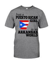 PUERTO RICAN GIRL IN ARKANSAS Classic T-Shirt front