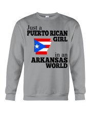 PUERTO RICAN GIRL IN ARKANSAS Crewneck Sweatshirt tile
