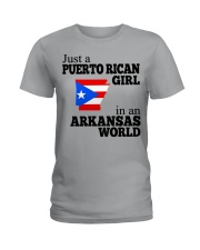 PUERTO RICAN GIRL IN ARKANSAS Ladies T-Shirt tile