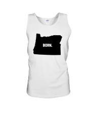 Oregon - Born Unisex Tank tile