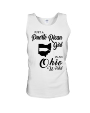 PUERTO RICAN GIRL IN OHIO Unisex Tank tile