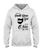 PUERTO RICAN GIRL IN OHIO Hooded Sweatshirt tile