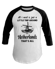 A Little Trip Around Netherlands Baseball Tee tile