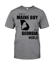 MAINE GUY IN GEORGIA Classic T-Shirt front