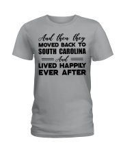 Moved back to South Carolina Ladies T-Shirt tile