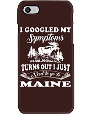 Google My Symptoms - Go To Maine Phone Case tile