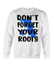 Chicago Map Don't Forget Your Roots Crewneck Sweatshirt tile