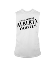 I Speak Fluent Alberta Quotes Sleeveless Tee tile