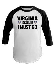 Virginia Is Calling Baseball Tee tile