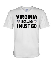 Virginia Is Calling V-Neck T-Shirt tile