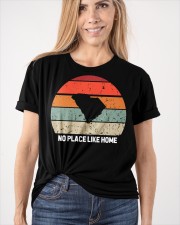 South Carolina No Place Like Home Classic T-Shirt apparel-classic-tshirt-lifestyle-front-101