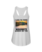 Massachusetts Misses Me Too Ladies Flowy Tank tile