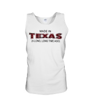 Made In Texas A Long Long Time Ago Unisex Tank tile