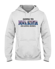 Going To Nova Scotia Landscape Hooded Sweatshirt tile