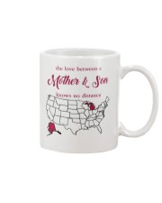 THE LOVE MOTHER AND SON MICHIGAN ALASKA Mug front
