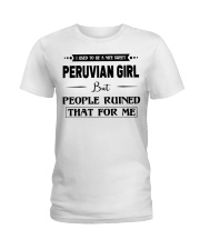 Peruvian Girl - But People Ruined Ladies T-Shirt tile
