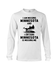 Minnesota Is Missing Me Long Sleeve Tee tile