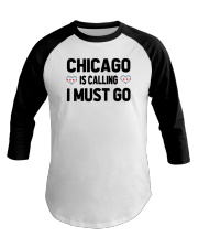 Chicago Is Calling Baseball Tee tile