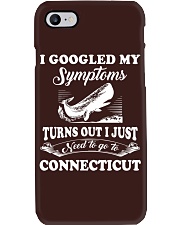 Google My Symptoms - Go To Connecticut Phone Case tile