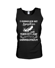 Google My Symptoms - Go To Connecticut Unisex Tank tile